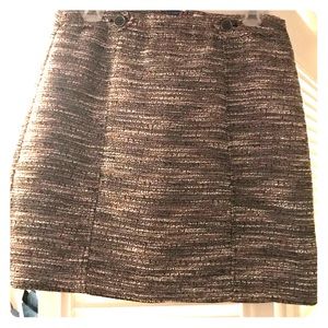 LOFT tweed skirt